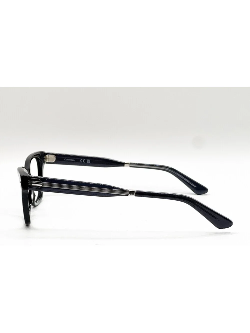 Calvin Klein CK23512 001 Black Oval Authentic Eyeglass Frames 52-16-140